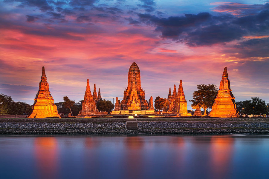 Panoramica sul clima di Wat Chaiwatthanaram