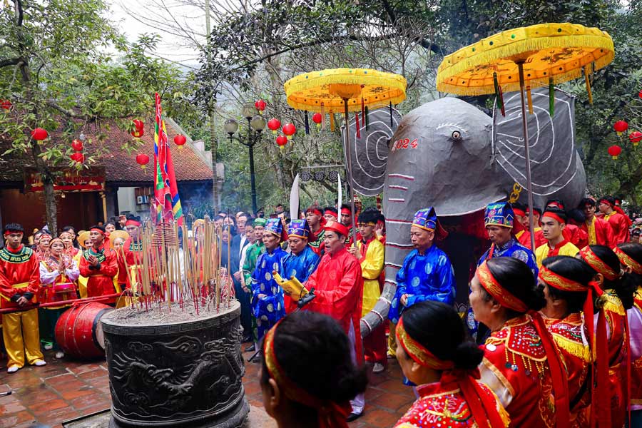 Festa famosa del Vietnam
