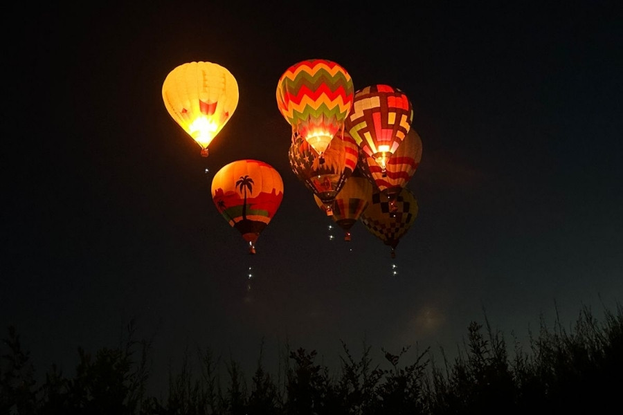 festival delle mongolfiere in laos