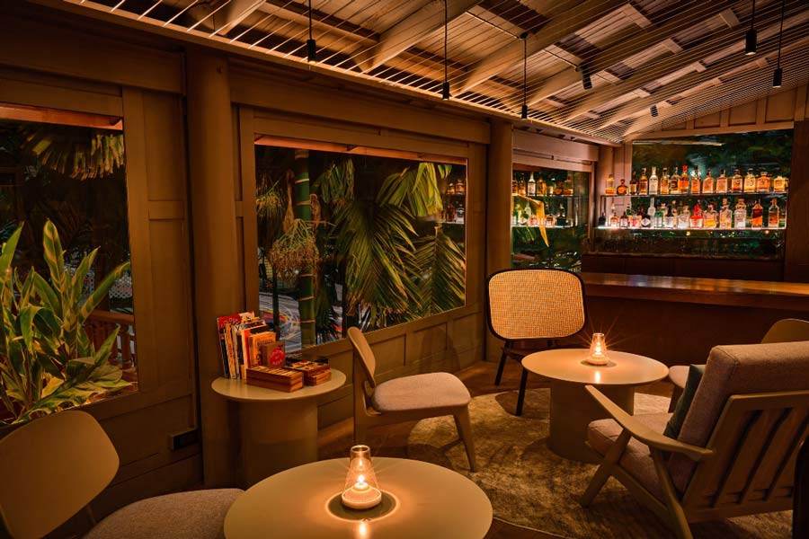Il design moderno del ristorante Gaa a Bangkok