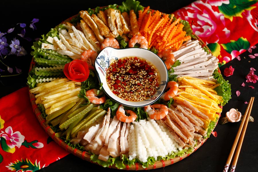 Goi Cuon - Una pausa fresca dal cibo fritto