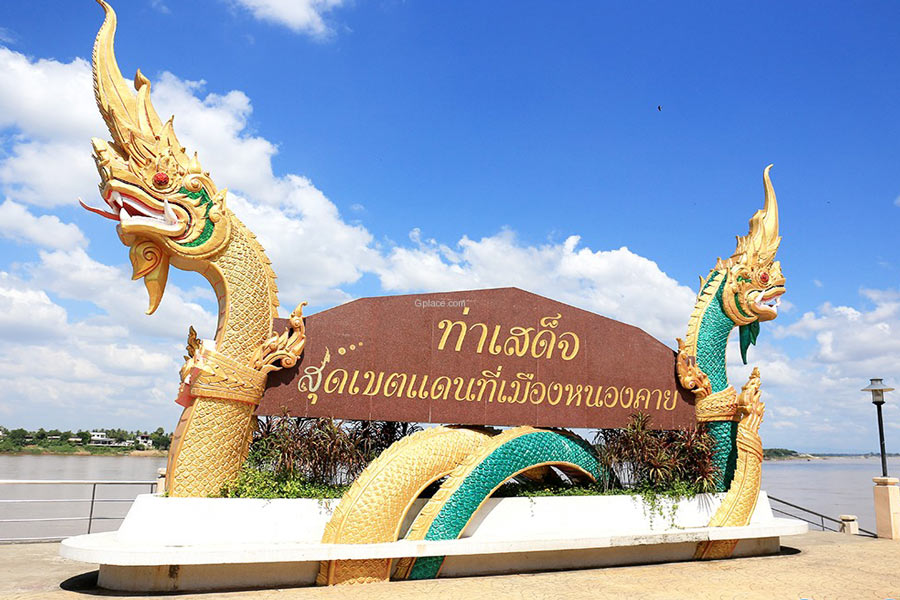 Panoramica del mercato di Tha Sadet