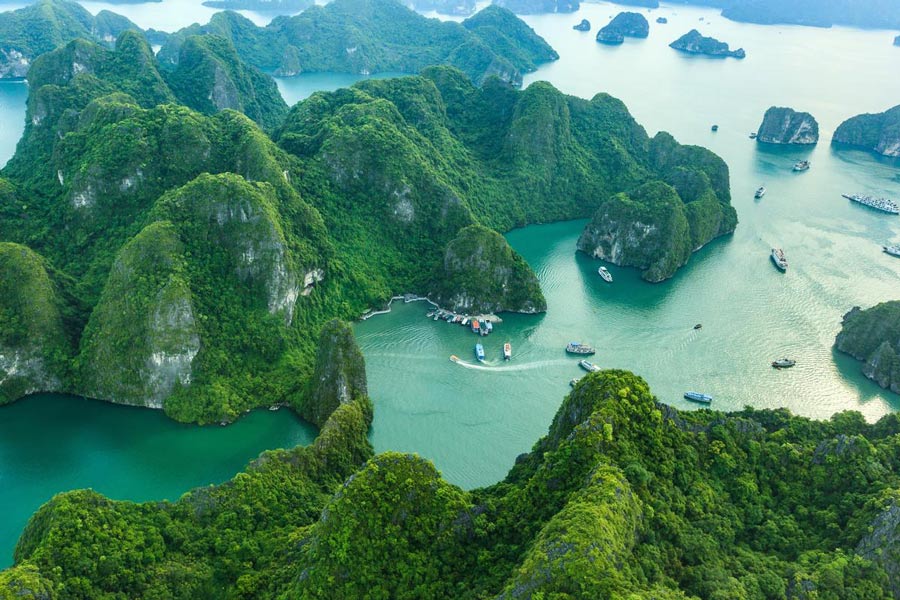 La baia Di Halong Bay