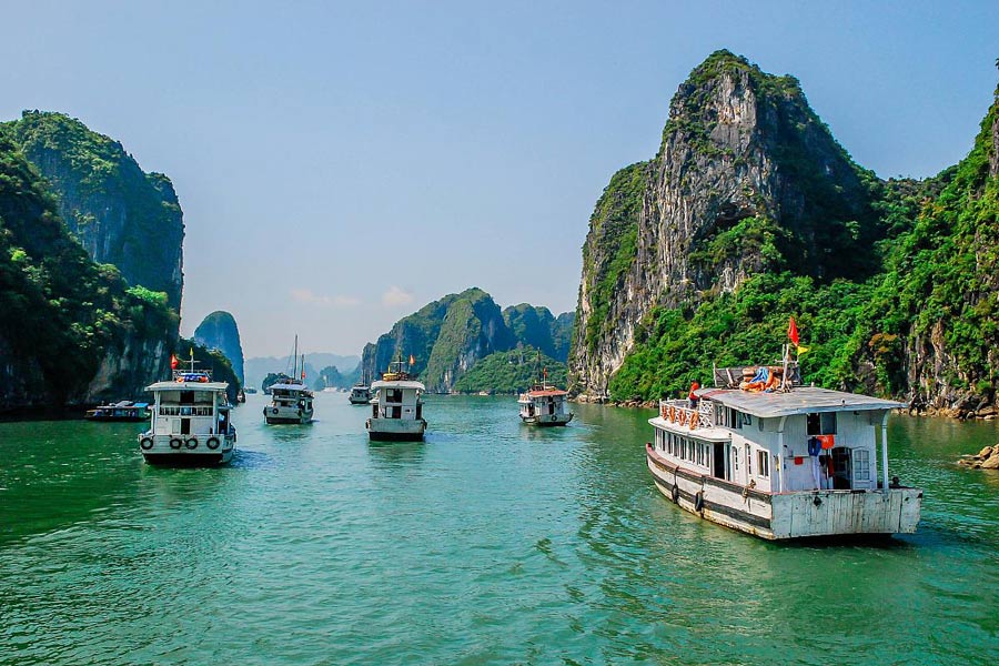 Come raggiungere la baia di Halong