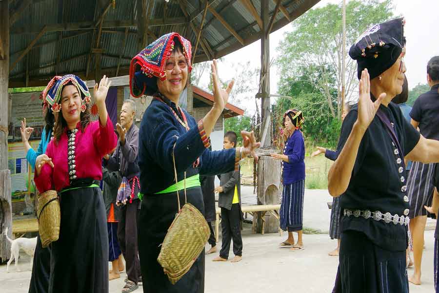 Il villaggio culturale Tai Dam del Loei
