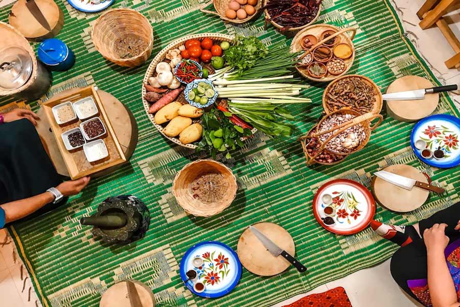 Spezie e ingredienti nella cucina thailandese