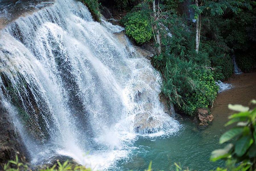 La cascata di Ka Chang