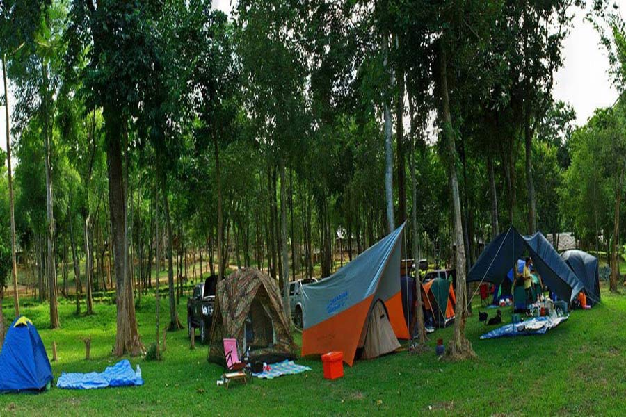 Campeggio nel Parco Nazionale Kaeng Krachan