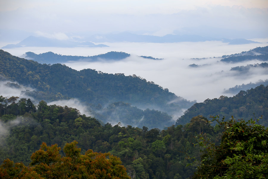 Il magnifico panorama del Phanoen Thung
