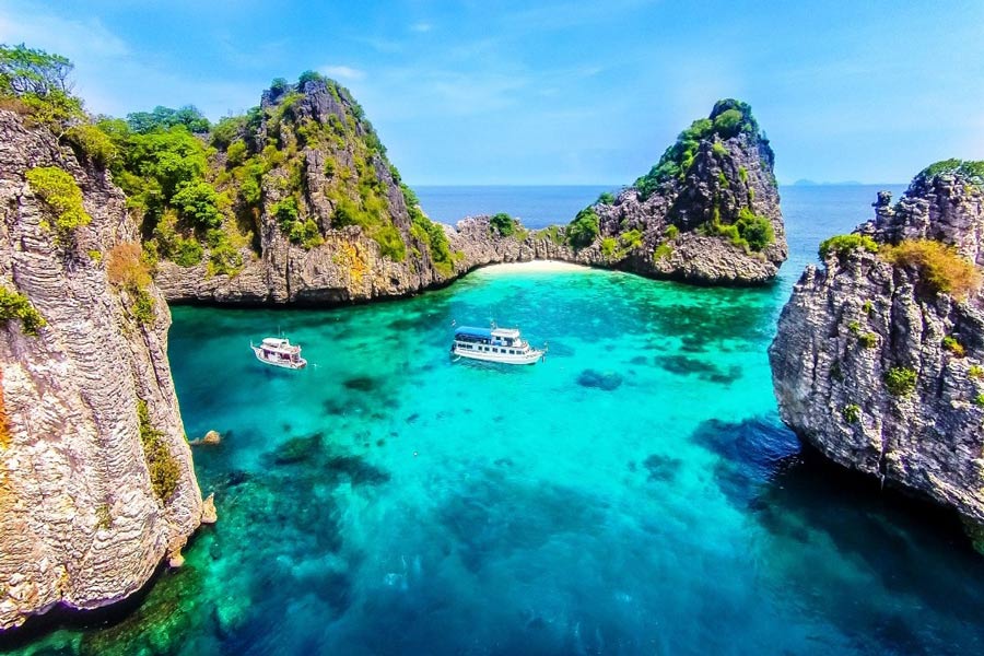 Spiaggia di Koh Lanta in Thailandia