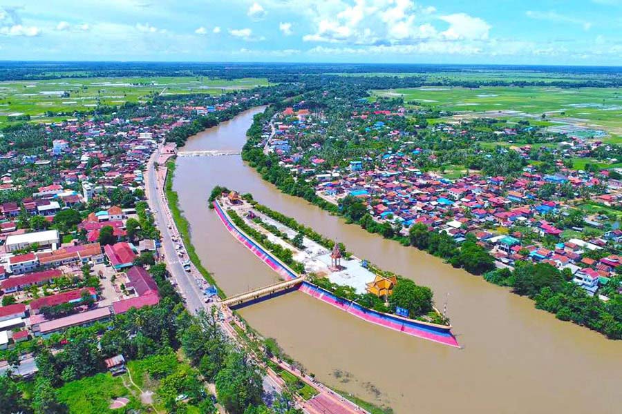 Panoramica di Koh Sampov Meas