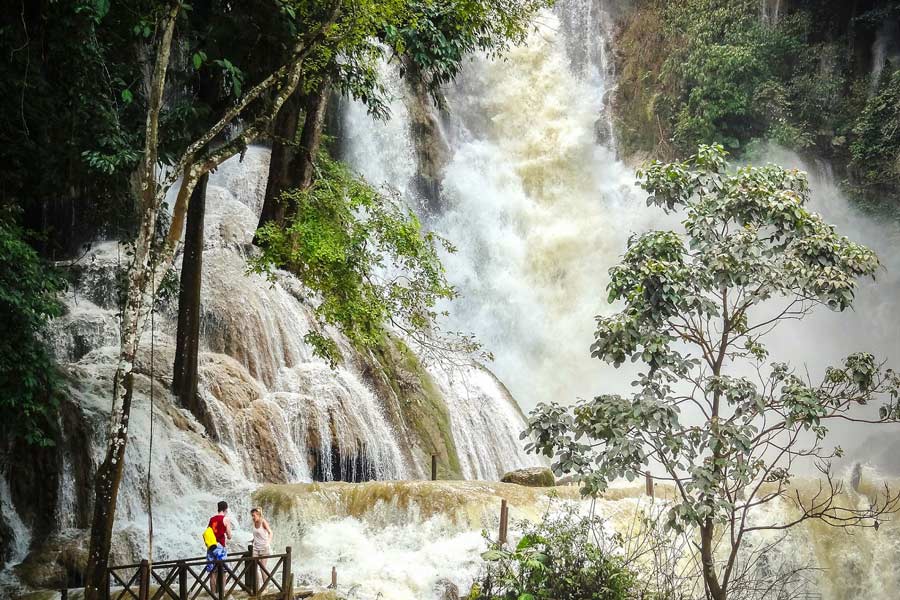 Panoramica del tempo in Laos a Luglio 