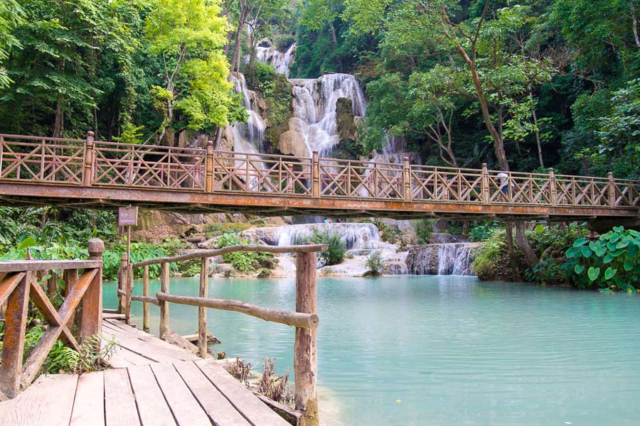 Cosa vedere e fare alle cascate di Kuang Si