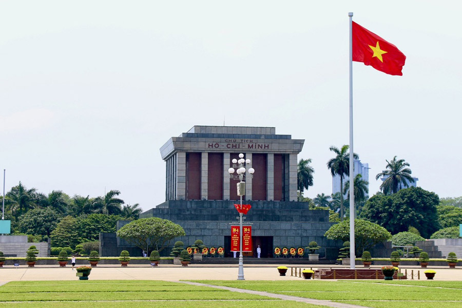  Il mausoleo di Ho Chi Minh