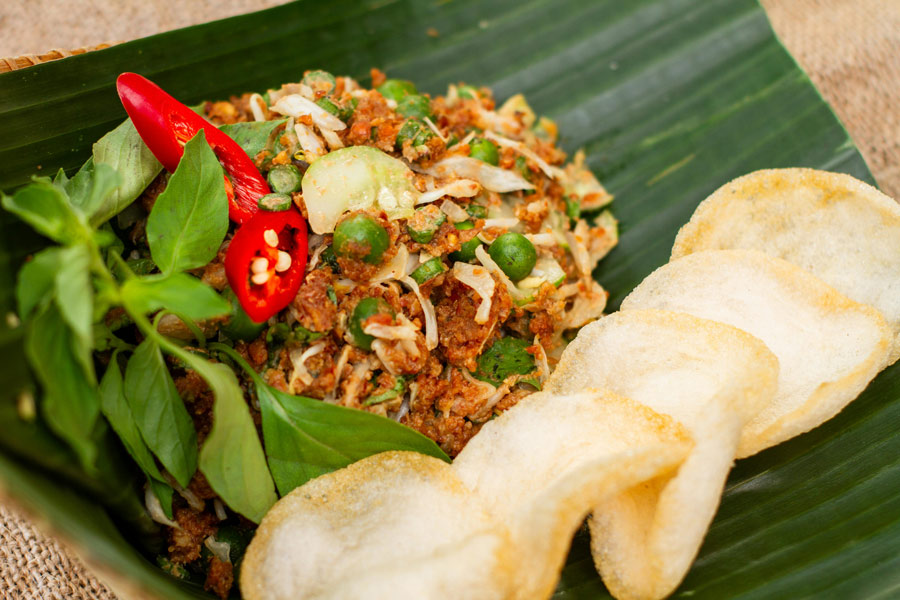 cosa mangiare all'Isan: larb