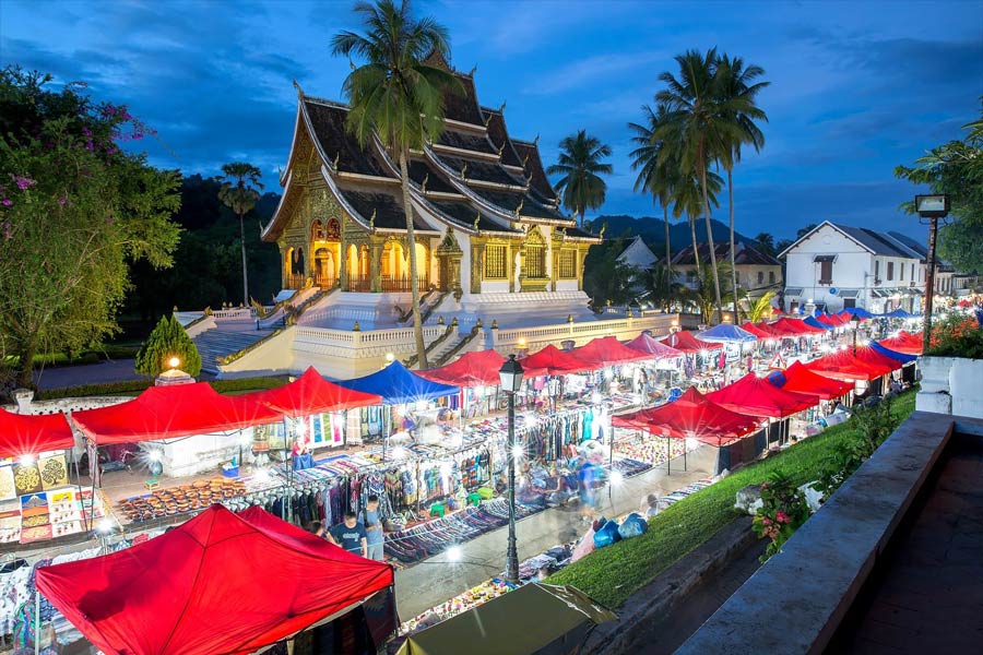 Luang Prabang - Mercato notturno