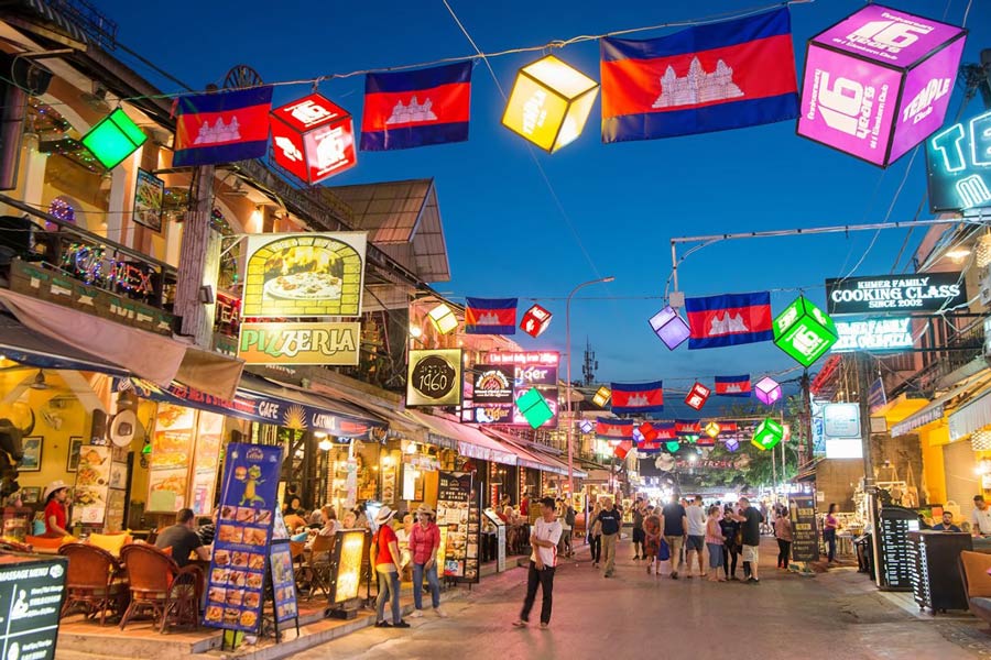 Mercato Notturno di Phnom Penh (Phsar Reatrey)