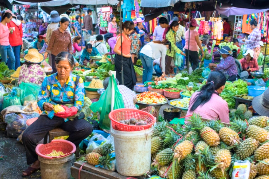Mercato di Psar Nath - Attrazione in Battambang