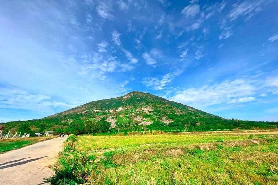 La montagna di Ba Den a Tay Ninh
