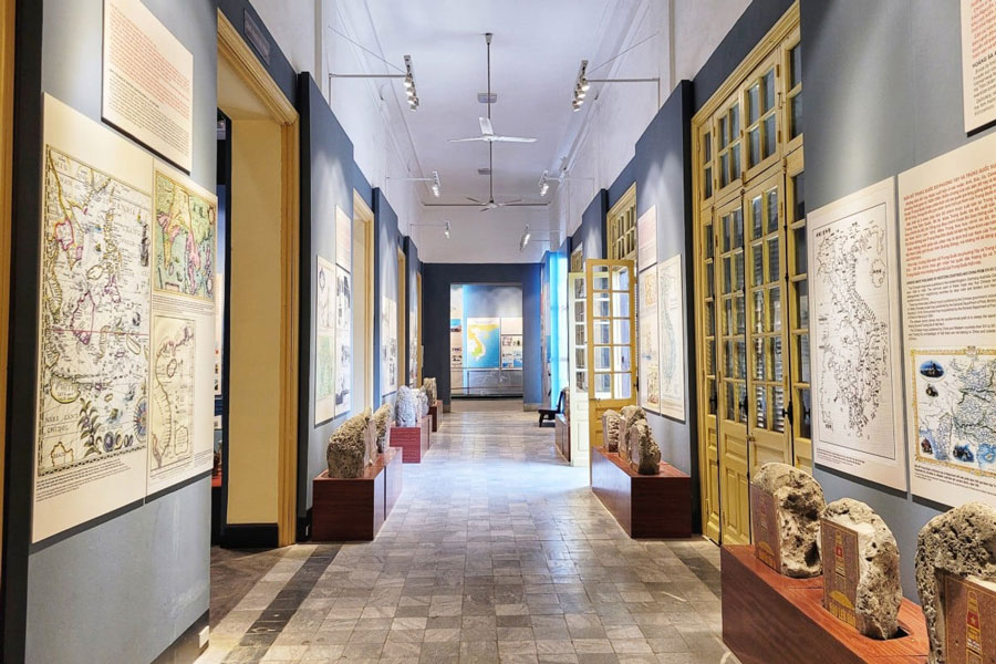 Esplorare il museo di Hai Phong 