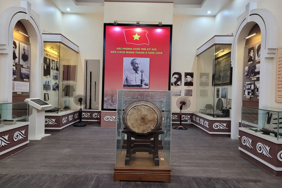 Esplorare il museo di Hai Phong