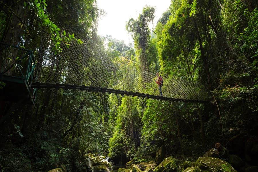 La cascata Nam Kat