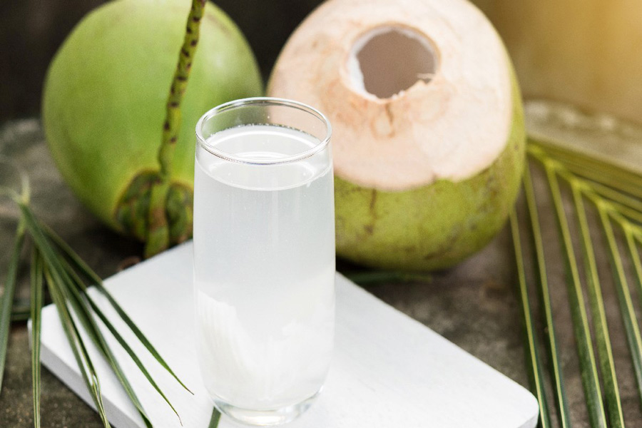 acqua di cocco fresca