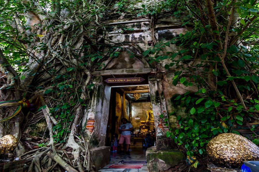 Panoramica di Wat Bang Kung