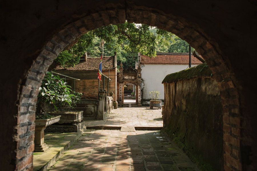 Ammirare la pagoda di Bo Da