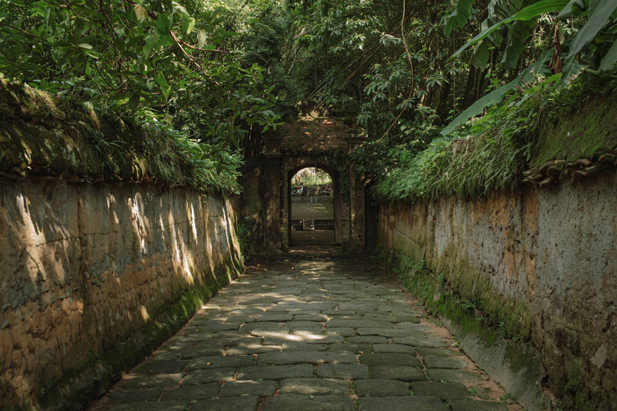 Ammirare la pagoda di Bo Da