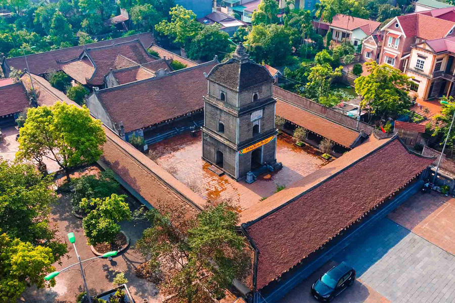 La pagoda di Dau a Bac Ninh