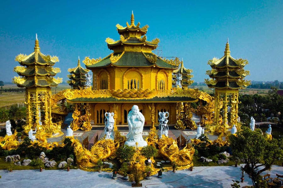 La pagoda di Phuc Lam ad Hung Yen