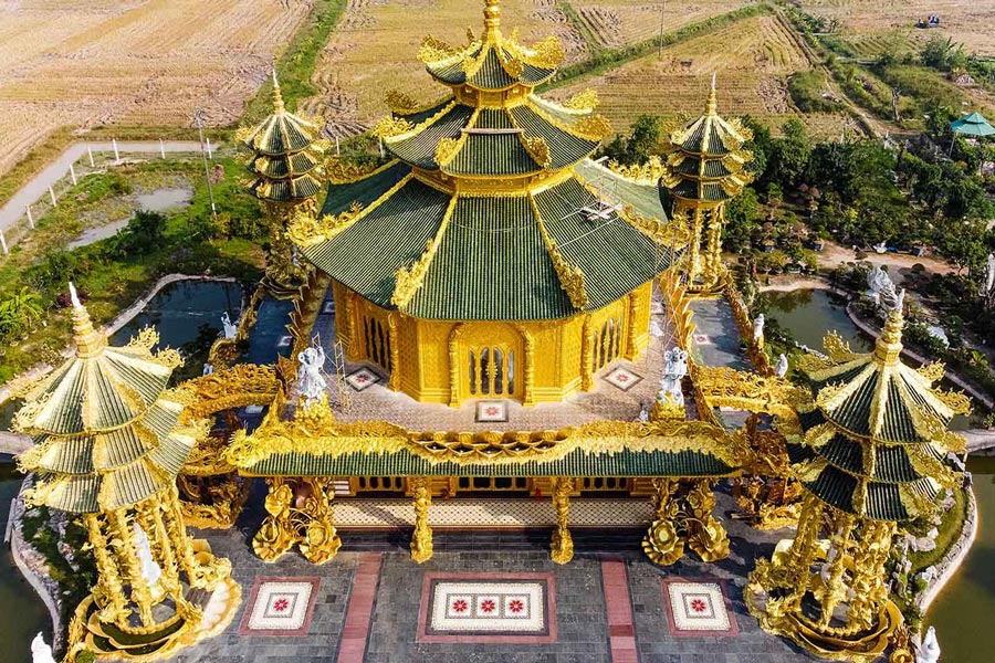 La pagoda di Phuc Lam ad Hung Yen