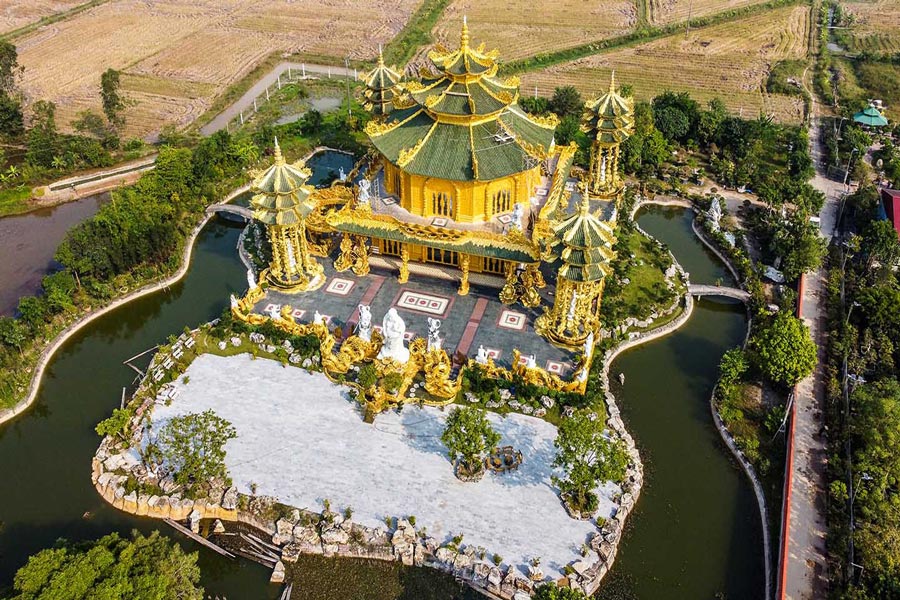 La pagoda di Phuc Lam ad Hung Yen