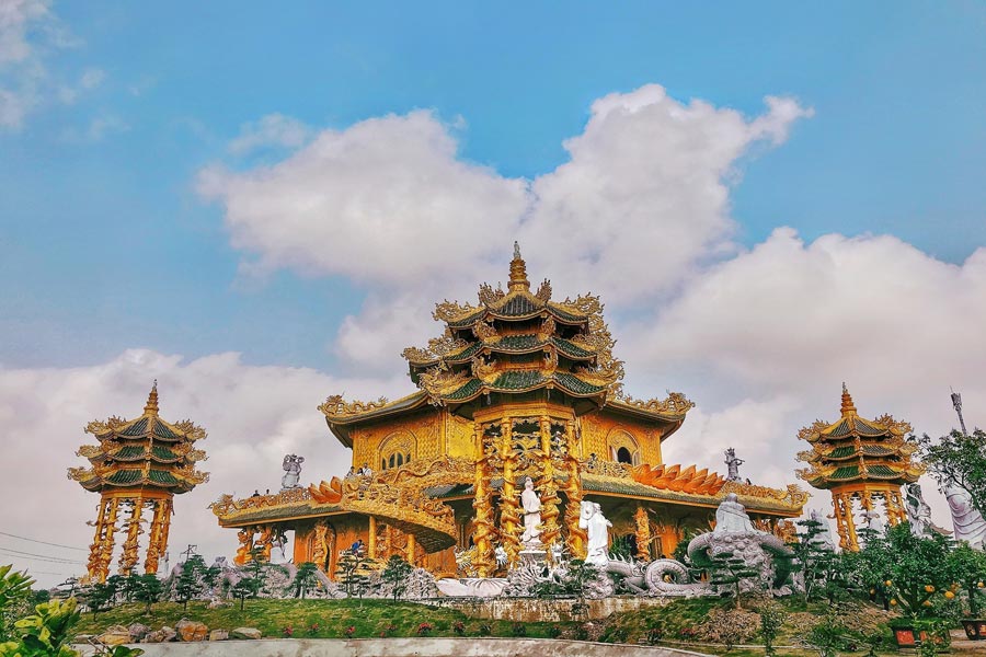 La pagoda di Phuc Lam ad Hung Yen