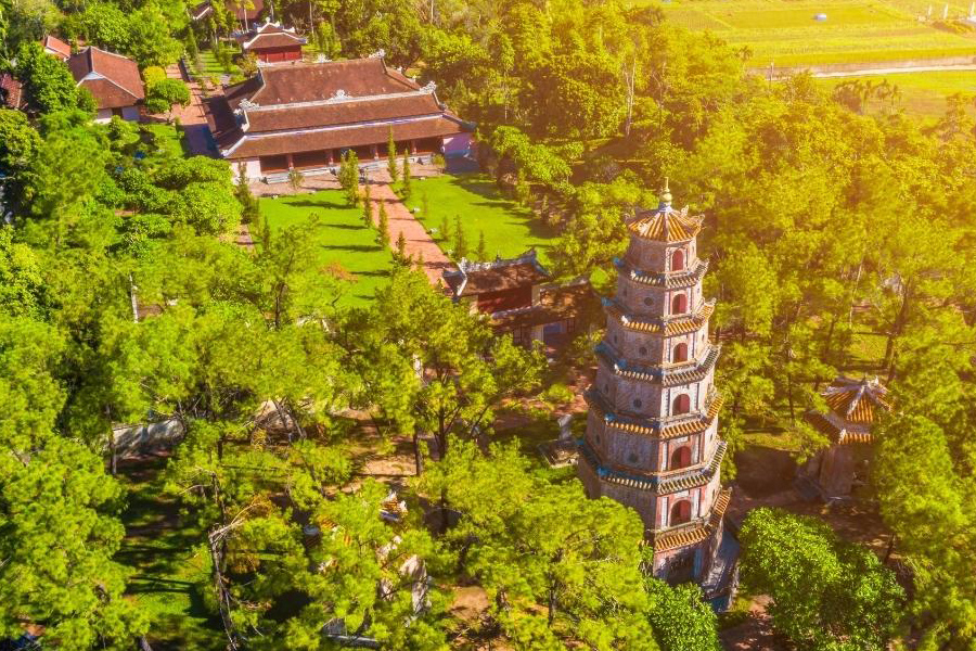 Pagoda di Thien Mu - Guida di viaggio - Attrazione ad Hue