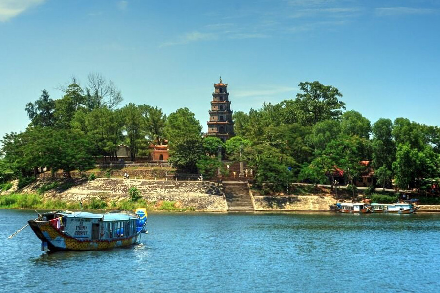 Pagoda di Thien Mu - Guida di viaggio vietnam - Attrazione ad Hue 