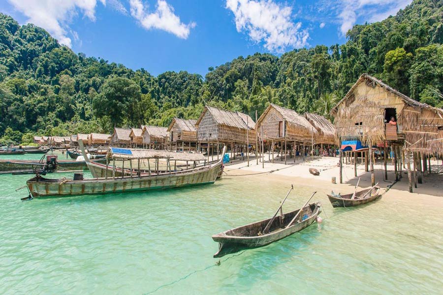 Bellezza panoramica di Surin