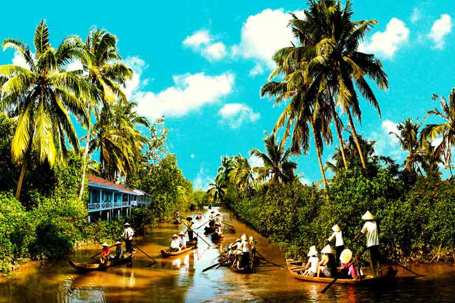 Panoramica di Tien Giang