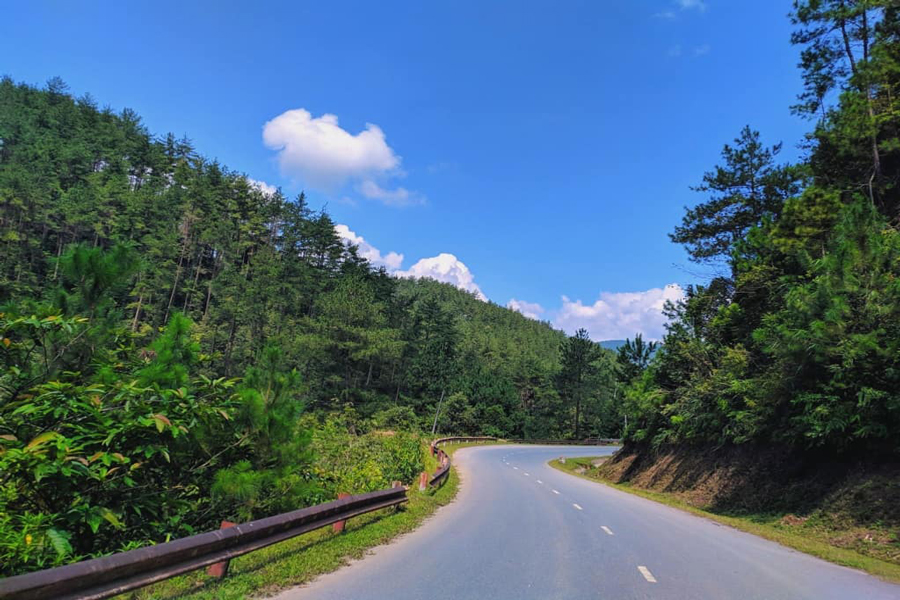 Passo di Khau Pha a Yen Bai
