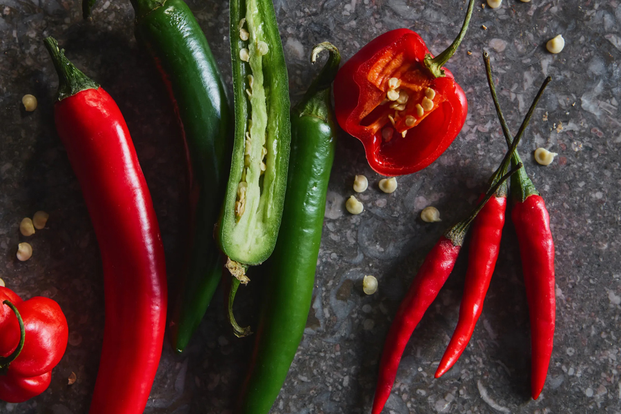 Il peperoncino è l'anima della cucina thailandese