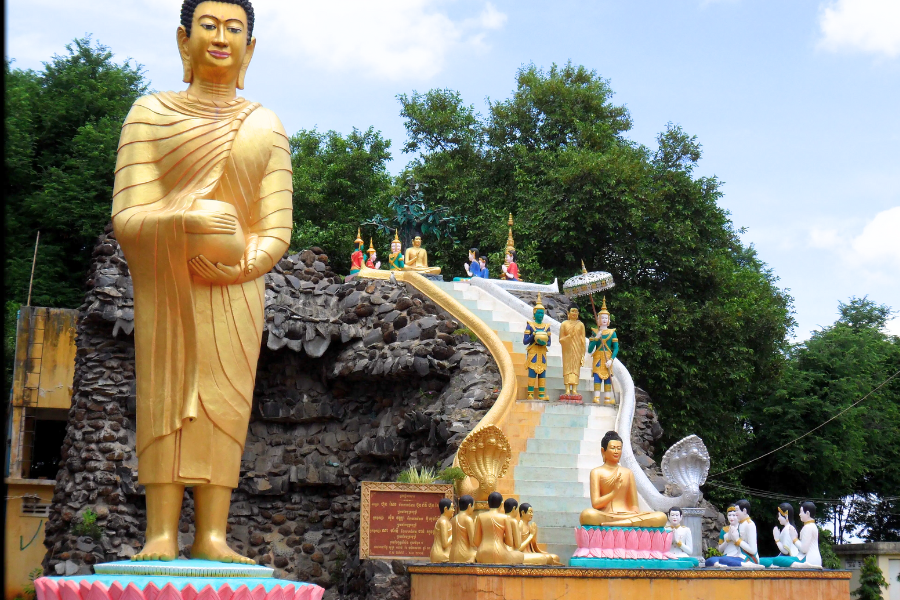 Phnom Srey e Phnom Pros - Attrazione in Kampong Cham