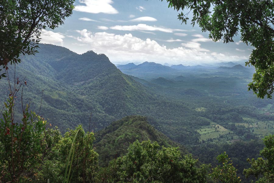 Panoramica di Phnom Tumpor