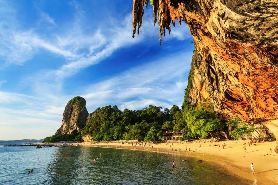 La spiaggia di Phra Nang