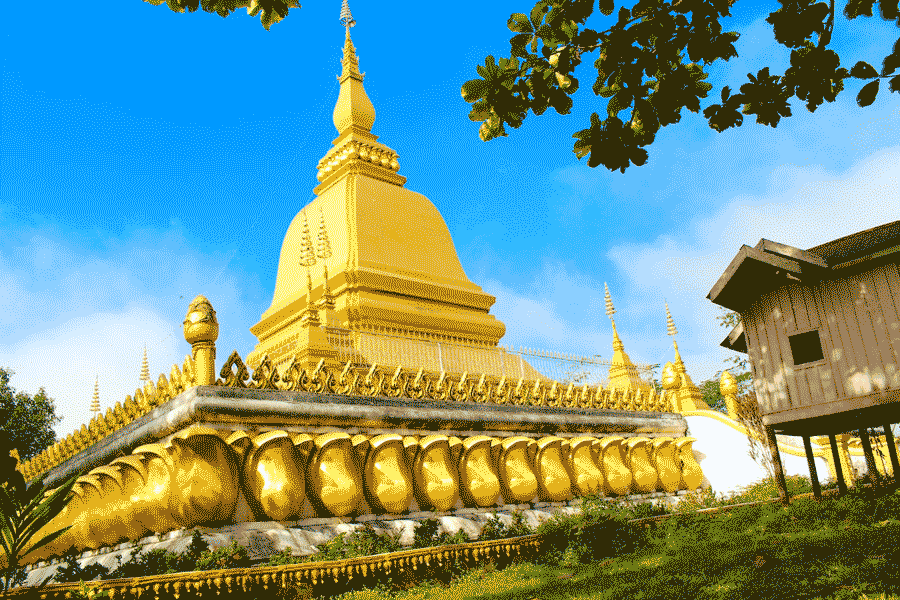 Panoramica del Phu That Stupa