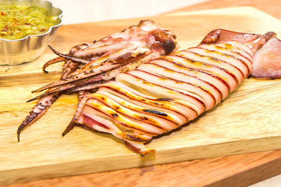 Calamari alla griglia