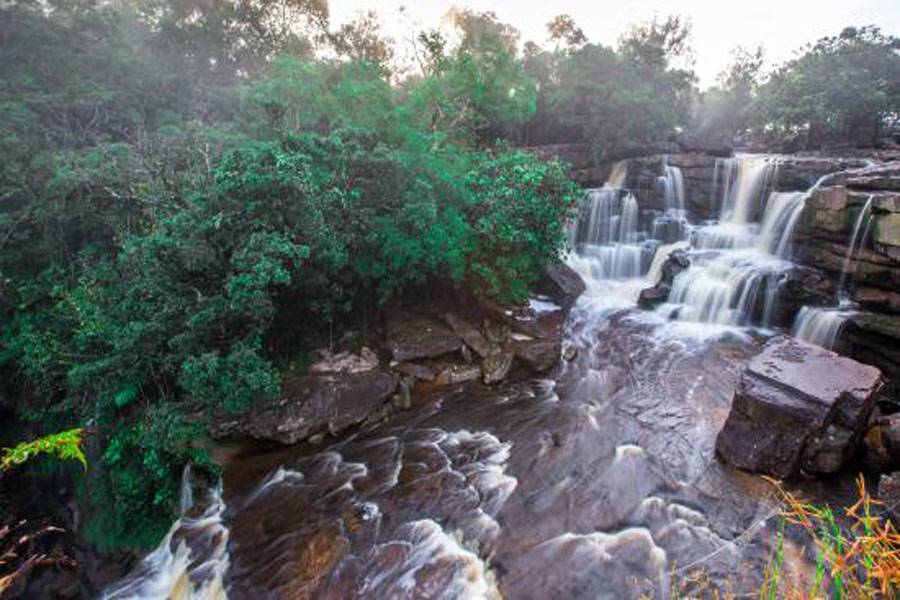 La cascata di Popokvil