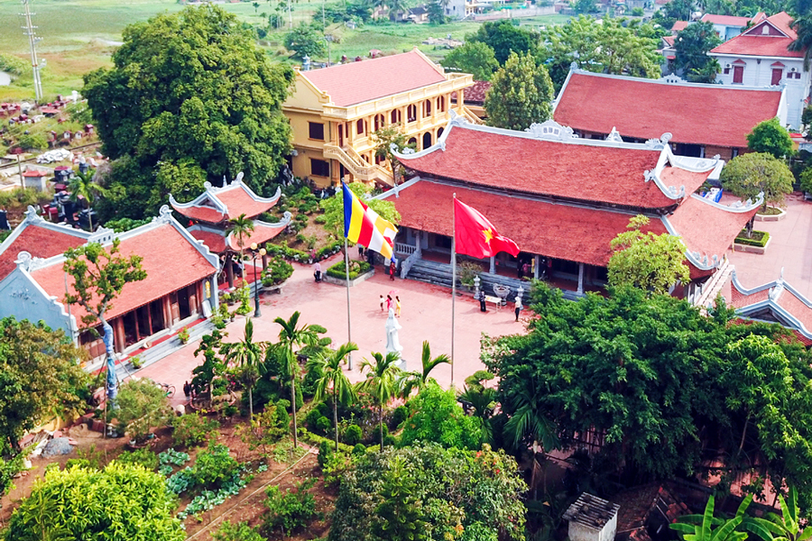 Pagoda di Dong Phuc a Quang Yen