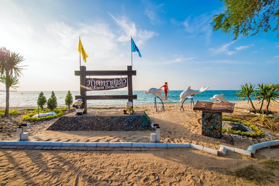 La splendida spiaggia di Haad Sai Kaew