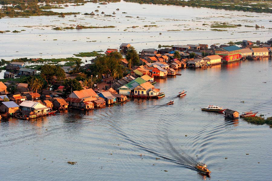 Il Tonlé Sap e la vita della popolazione locale